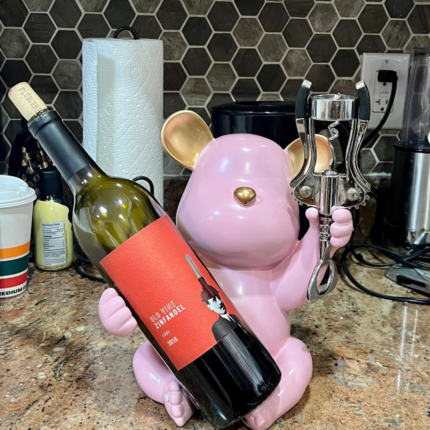 Teddy Bear Wine Bottle Holder